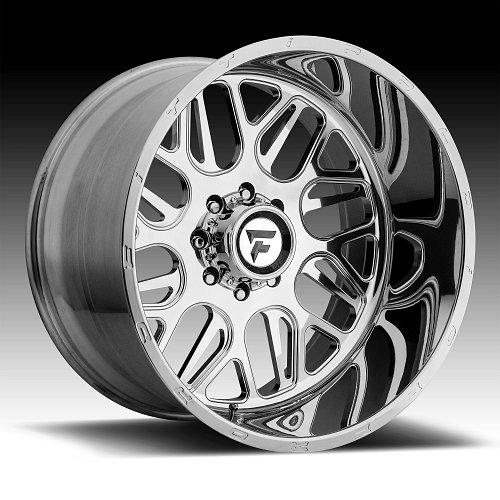 Fittipaldi Offroad Forged FTF14 Polished Custom Wheels Rims 1