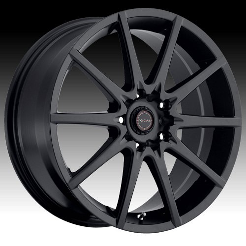 Focal 428SB F04 Satin Black Custom Wheels Rims 1