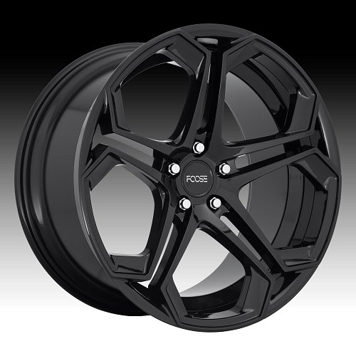 Foose F169 Impala Gloss Black Custom Wheels Rims 1