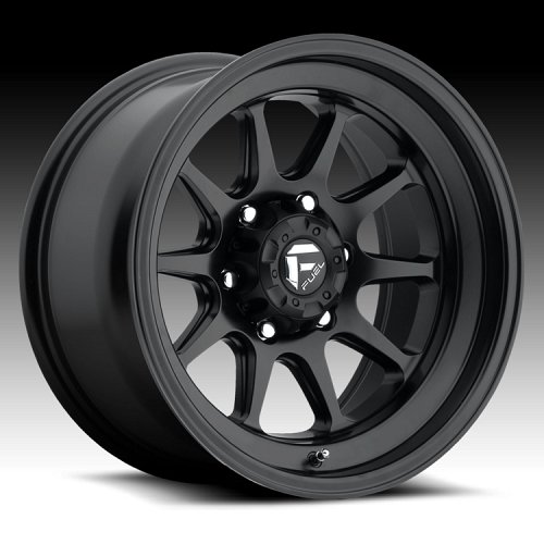 Fuel Formula D559 Matte Black Custom Truck Wheels Rims 1