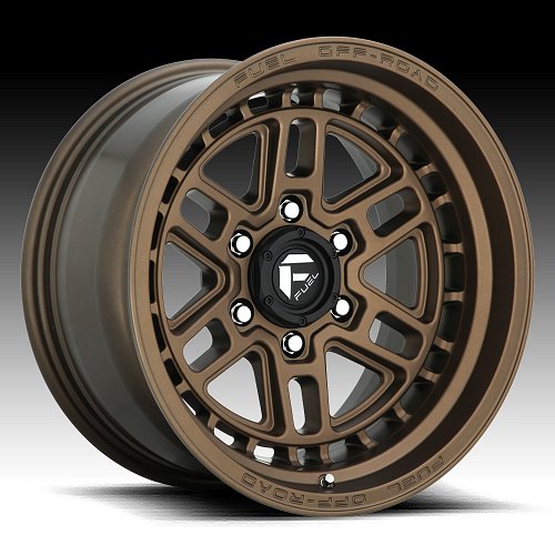 Fuel Nitro D669 Matte Bronze Custom Wheels Rims 1