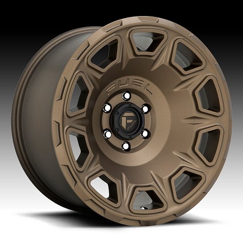Fuel Vengence D687 Satin Bronze Custom Wheels Rims 1