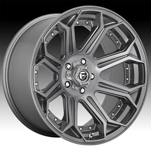 Fuel Siege D705 Platinum Custom Wheels Rims 1
