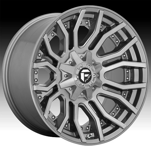 Fuel Rage D713 Platinum Custom Wheels Rims 1