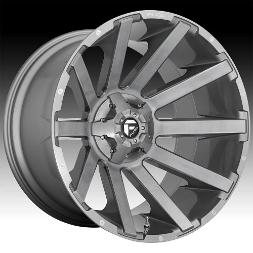 Fuel Contra D714 Platinum Custom Wheels Rims 1