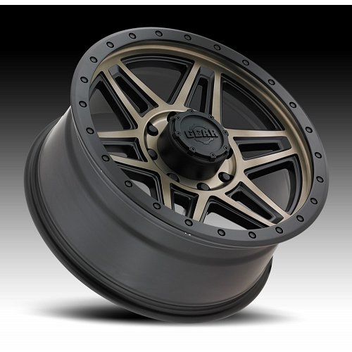 Gear Alloy 739BZ Endurance Satin Black Bronze Tint Custom Rims Wheels 2