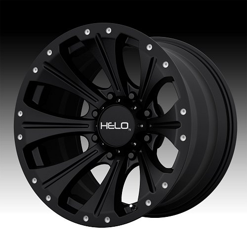 Helo HE901 Satin Black Custom Wheels Rims 1