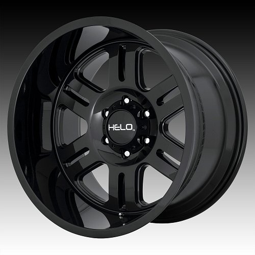 Helo HE916 Gloss Black Custom Wheels Rims 1