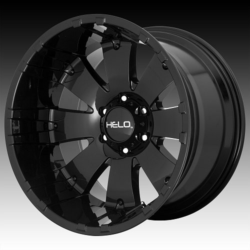 Helo HE917 Gloss Black Custom Wheels Rims 1