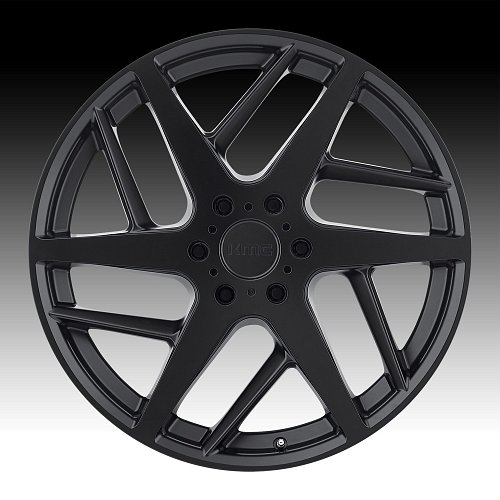 KMC KM699 Two-Face Satin Black Custom Wheels Rims 2