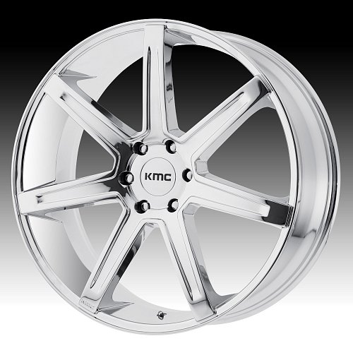 KMC KM700 Revert Chrome Custom Wheels Rims 1