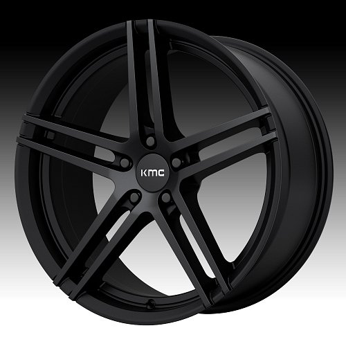 KMC KM703 Monophonic Titanium Black Custom Wheels Rims 1