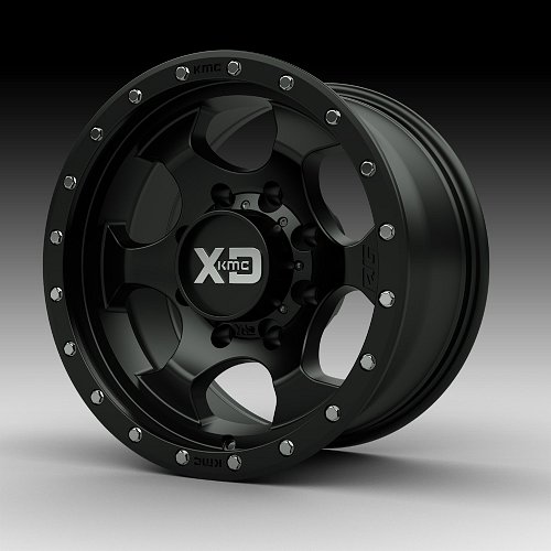 XD Series XD131 RG1 Satin Black Custom Wheels Rims 2