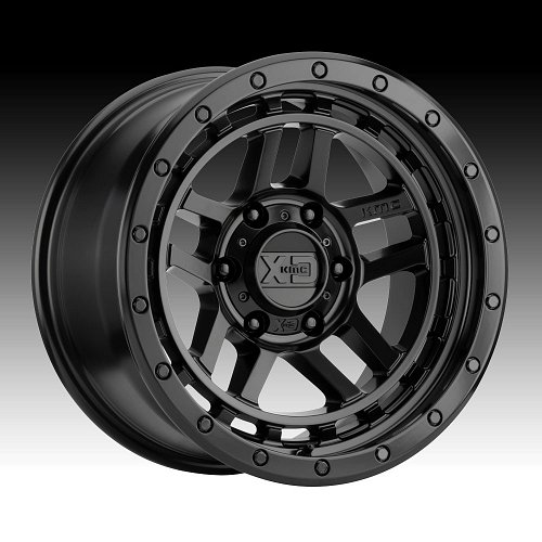 XD Series XD140 Recon Satin Black Custom Wheels Rims 1