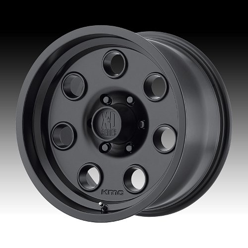 XD Series XD300 Pulley Satin Black Custom Wheels Rims 1