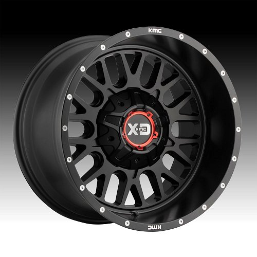 XD Series XD842 Snare Satin Black Custom Wheels Rims 1