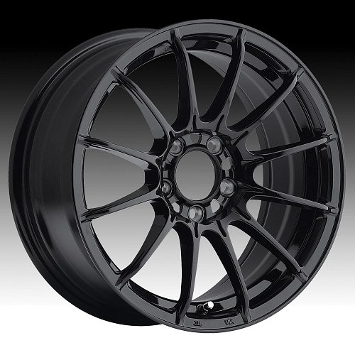 Konig Dial-In DI Gloss Black Custom Rims Wheels 1