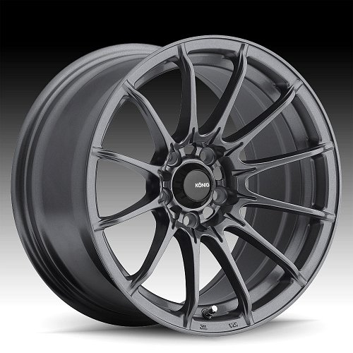 Konig Dial-In DI Matte Grey Custom Rims Wheels 1