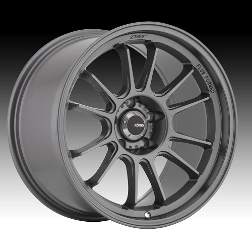 Konig Hypergram HG Matte Grey Custom Rims Wheels 1