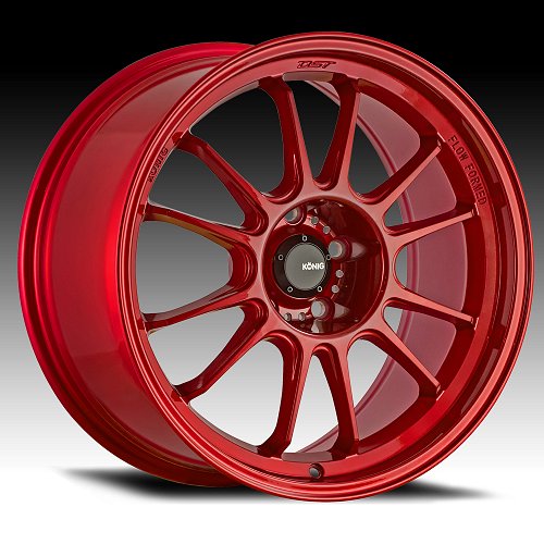 Konig Hypergram HG Red Opal Custom Rims Wheels 1