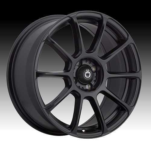 Konig Runlite R1 Matte Black Custom Rims Wheels 1