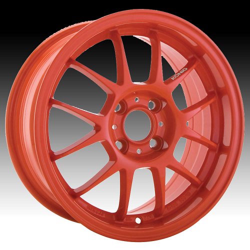 Konig Daylite 58OR DY Orange Custom Rims Wheels 1