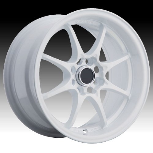 Konig Flatout White Custom Rims Wheels 1