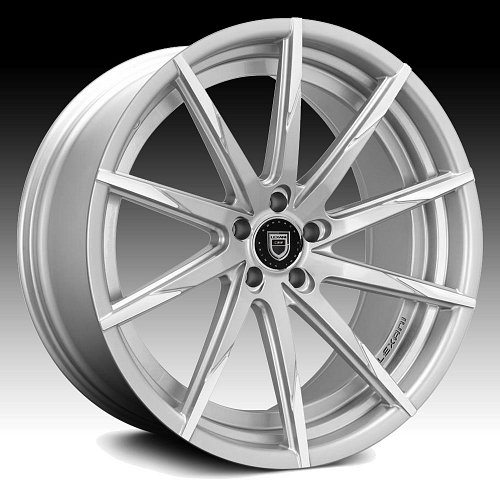 Lexani CSS-15 Silver Machined Tip Custom Wheels Rims 1