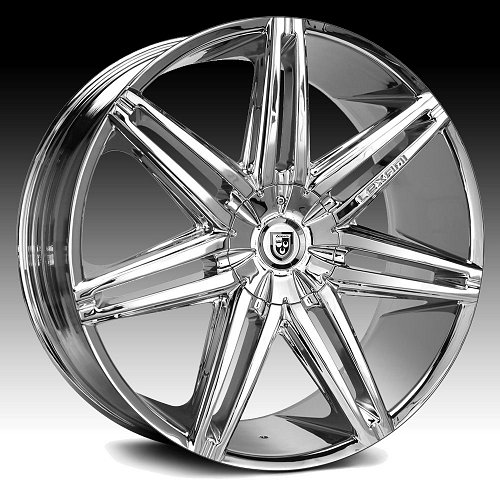 Lexani Johnson II Chrome Custom Wheels Rims 1