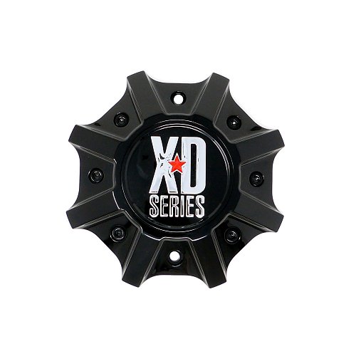 M-1015GB / XD Series 202 Gloss Black Bolt-On Center Cap 1