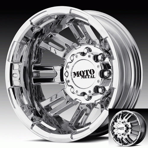 Moto Metal MO963 Dually Chrome PVD Custom Wheels Rims 1