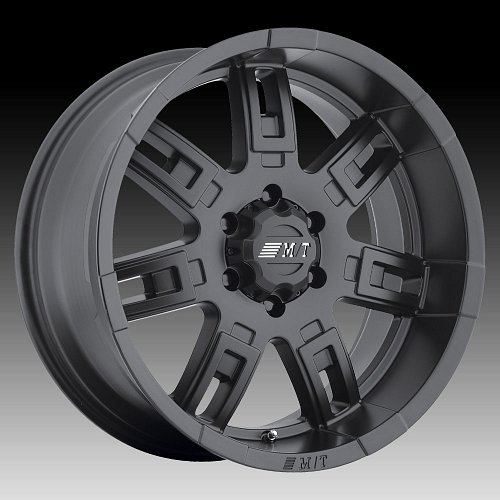 Mickey Thompson Sidebiter II Matte Black Custom Wheels Rims 1