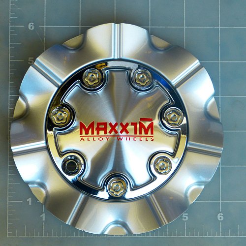 CAPAPC / Maxxim Silver Snap-In Center Cap 1