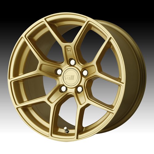 Motegi Racing MR133 Gold Custom Wheels Rims 1