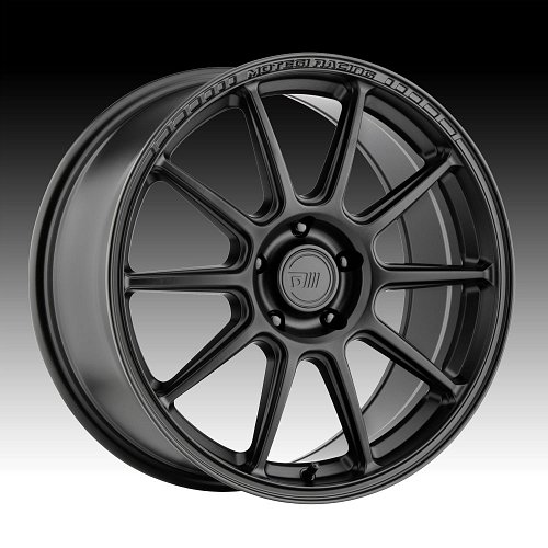 Motegi Racing MR140 Satin Black Custom Wheels Rims 1