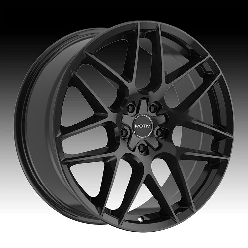 Motiv 435B Foil Gloss Black Custom Wheels Rims 1