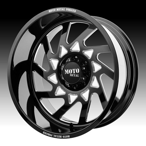 Moto Metal MO403 Forged Black Milled Custom Wheels Rims 1