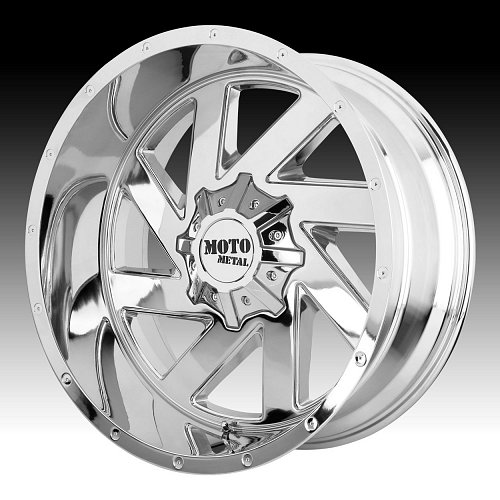 Moto Metal MO988 Melee Chrome Custom Wheels Rims 1