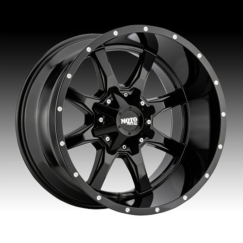 Moto Metal MO970 Gloss Black Custom Wheels Rims 1