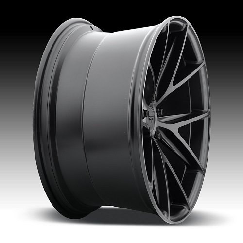 Niche M117 Misano Satin Black Custom Wheels Rims 2