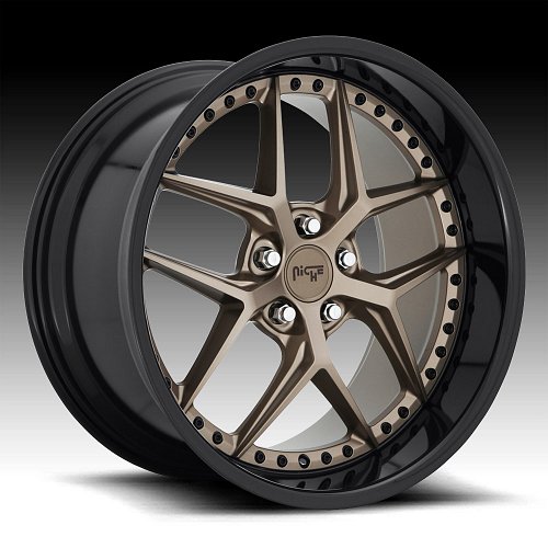 Niche Vice M227 Bronze Black Custom Wheels Rims 1