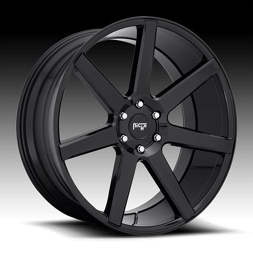 Niche Future M230 Gloss Black Custom Wheels Rims 1