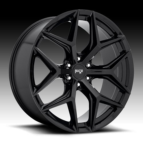 Niche Vice SUV M231 Gloss Black Custom Wheels Rims 1