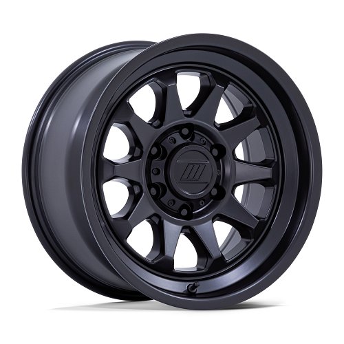 Pro Comp Beacon PA203 17x8.5 Matte Black Retro-Style 10-Spoke Wheel