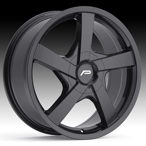 Pacer 791B Essence Black Custom Wheels Rims 1