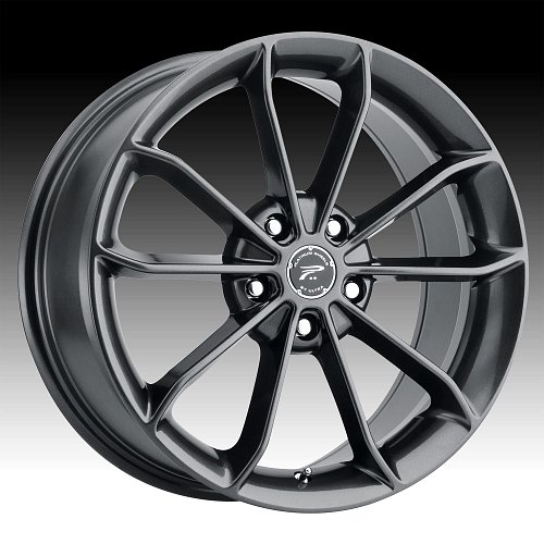 Platinum 457 Revelation Gunmetal Custom Wheels Rims 1