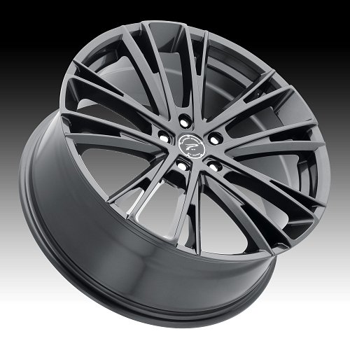 Platinum 458GN Prophecy Gloss Gunmetal Custom Wheels Rims 2