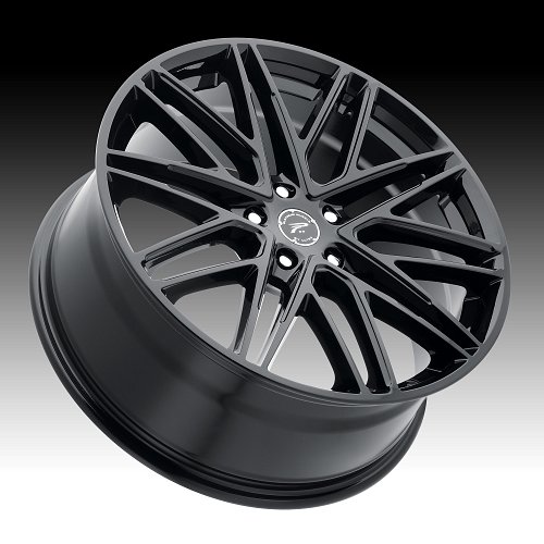 Platinum 460BK Atonement Gloss Black Custom Wheels Rims 2