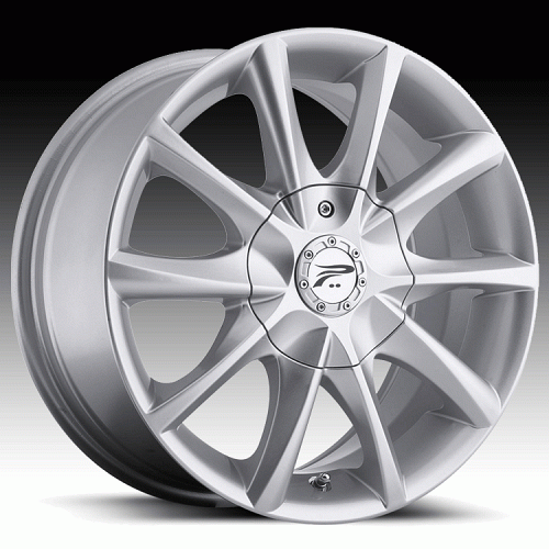 Platinum 081 Etwine Silver Custom Rims Wheels 1