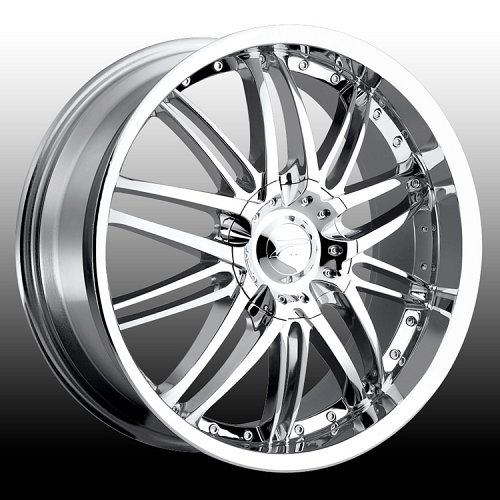 Platinum 200 Apex Chrome Custom Rims Wheels 1